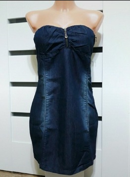 Sukienka jeans Monica's rozmiar S 