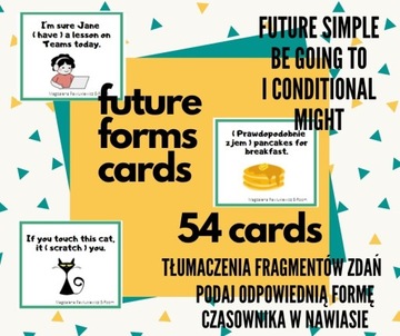 Future forms - karty do druku 