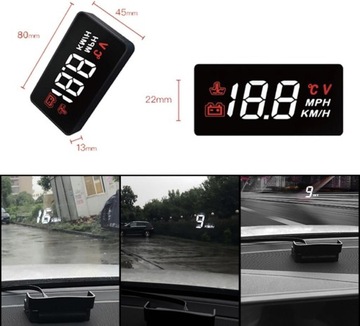 Head Up Display Wyświetlacz Prędkości Na Szybę HUD