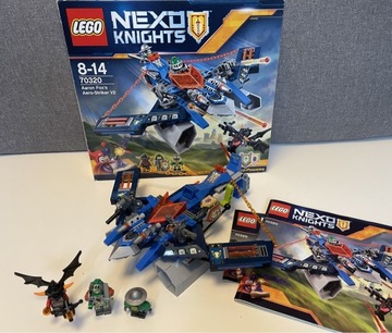 LEGO Nexo Knights 70320 Myśliwiec Aarona Komplet