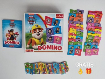 2w1 TREFL Gra Domino Psi Patrol Kompletna GRATIS!