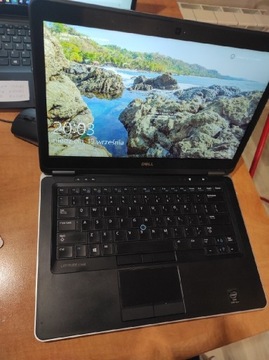 Laptop DELL E7440; RAM 8GB; pamięć 128GB SSD; i5