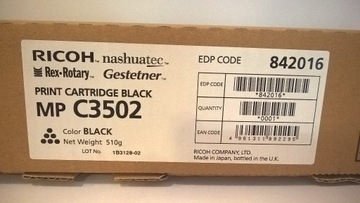 Toner BLACK Ricoh MP C3002 C3502 C4502 C5502