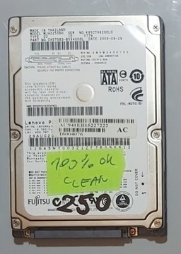 Dysk twardy FUJITSU MJA2250BH G2 250 GB SATA 2,5"