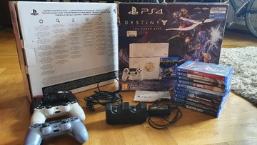 SONY PlayStation 4 ZESTAW,konsola,3pady,ładowarka,