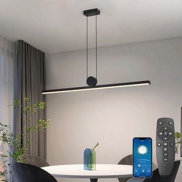 Lampa wisząca LED nowoczesny żyrandol - 100cm