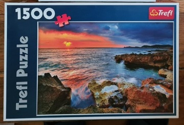 Puzzle Trefl 1500 Wybrzeże Hiszpanii
