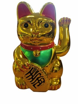 Japoński kot szczęścia Maneki-Neko nr. 6748