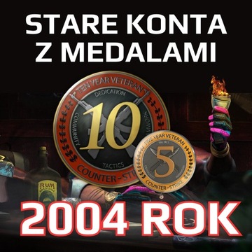 KONTO STEAM Z CS:GO CS2 17 LAT CSGO FACEIT GODZINY