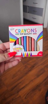 Nowe kredki Crayons