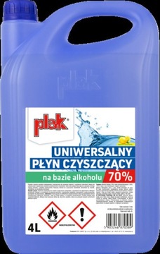 PLAK 4L PŁYN DO DEZYNFEKCJI 70% ALK