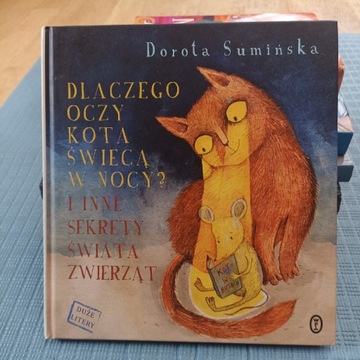 Dlaczego oczy kota świecą w nocy? Sumińska 