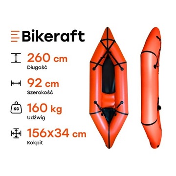 Packraft / BikeRaft / Kayak / Ponton