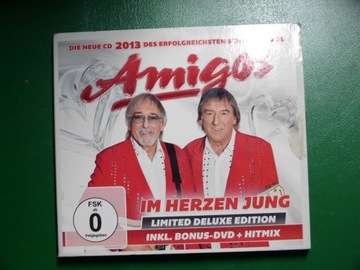 AMIGOS - IM HERZEN JUNG  [ 1 CD  +  1 DWD ]