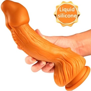 Huge dildo Duże miękkie 5 cm Liquid silicone xl