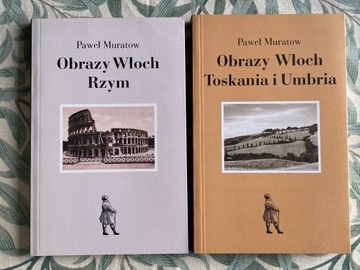 2x P Muratow Obrazy Włoch Toskania i Umbria Rzym