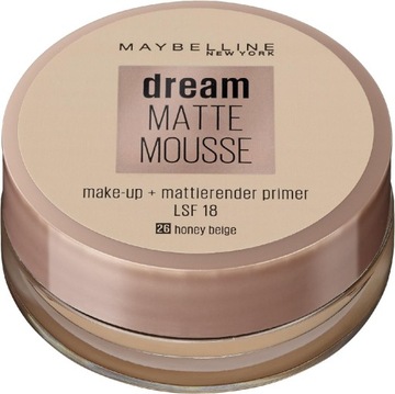 Maybelline New York Dream Matte Mousse Honey Beige