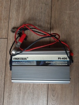 Przetwornica 12V/230V 4000/800W PROFITEXX PI-400