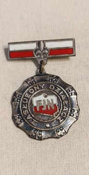Odznaka FJN stan bdb