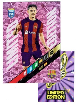 3 LIMITED EDITION XXL FIFA 2024 GAVI SALAH NEYMAR