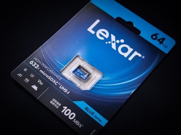 Karta pamięci microSD Lexar Blue 64GB
