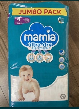 PIELUSZKI MAMIA MAXI Rozmiar 4, 84 szt.