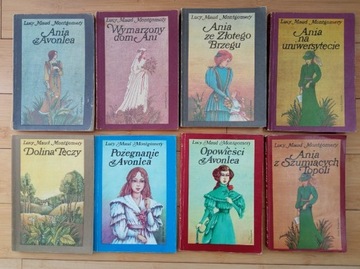 Lucy Montgomery Komplet 8 powieści Ania 