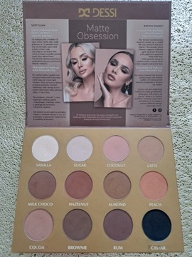 DESSI MATTE palette paleta cieni