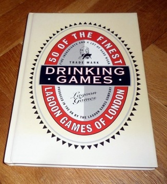 DRINKING GAMES Lagoon Games of London book ENG