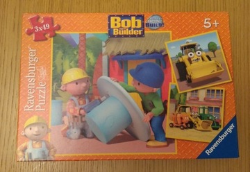 Puzzle "Bob the Builder" 3x49 szt. 5+