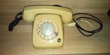 Telefon RWT stary tarczowy lata 70 XXw ładny stan
