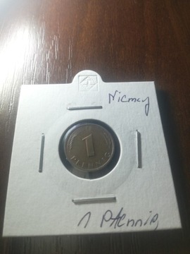 Niemcy 1 fenig pfennig 1985 F