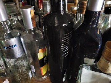 Butelki czyste umyte, po alkoholach mocnych 