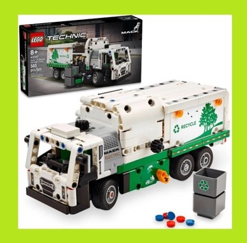 LEGO Technic 42167 Śmieciarka Mack LR Electric 