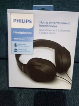 Słuchawki przewodowe Philips headphones 