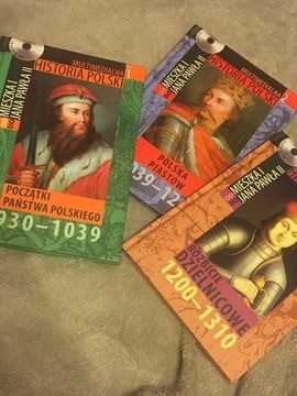Multimedialna historia polski tom 1-3