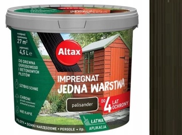 Altax Impregnat do drewna Palisander  4,5 L
