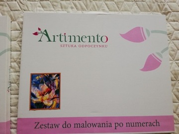 malowanie po numerach farby obraz Artimento 40x50