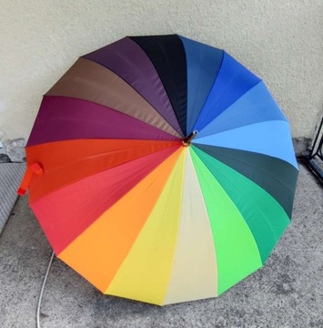 Parasol Duży antydepresyjny kolorowy 1m średnicy