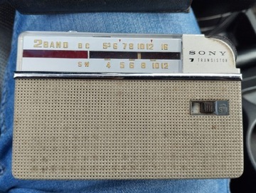 Radio Sony TR714 retro, antyk