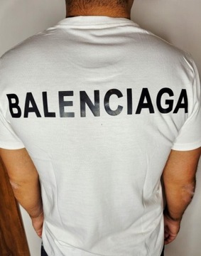 T-shirt koszulka Balenciaga logo 