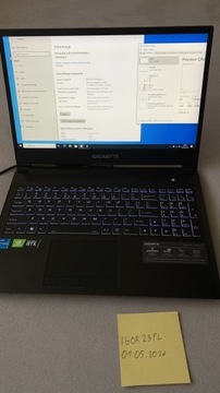 Laptop Gigabyte G5 GD i5-11400H/RTX3050/32GB RAM