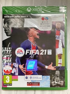 FIFA 21 Xbox One Nowa Folia