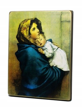 Ikona Matka Boża Cygańska-Madonna z ulicy 25x20cm