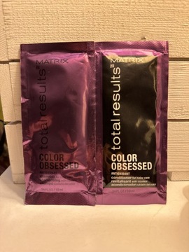 Matrix Color Obsessed szampon+odzywka 2*10 ml