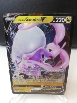 Karta Pokemon Hisuian Goodra V 135/196(Lost Origin