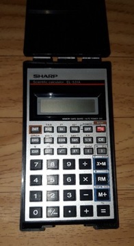 Kalkulator naukowy SHARP EL-531A (Unikat z 1987)