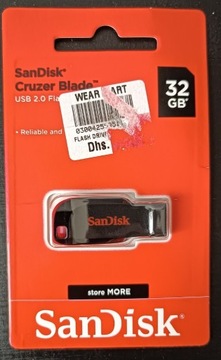 Pendrive SanDisk Cruzer Blade 32GB