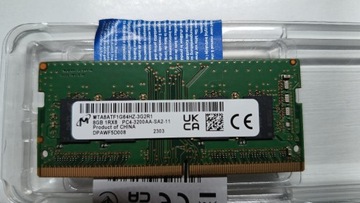 Pamięć RAM DDR4 Micron MTA8ATF1G64HZ-3G2R1 8 GB; 3200MHz