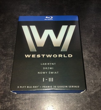 WESTWORLD Sezony 1-3 9xBlu-Ray Lektor PL